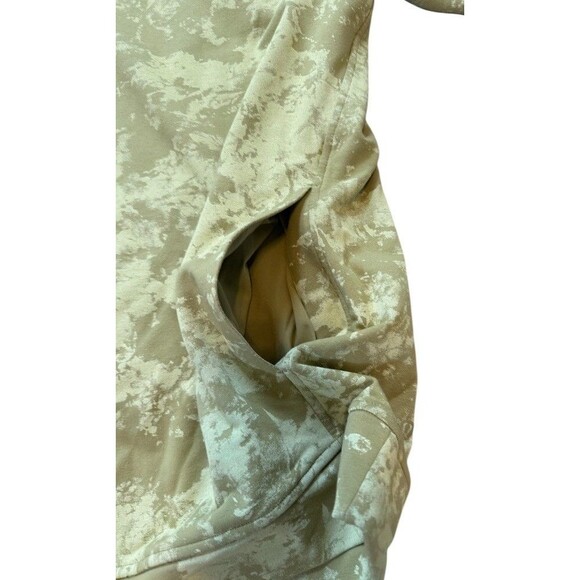 Lululemon City Sweat Pullover Hoodie Men's Size Large Green Tie Dye Sweatshirt - Picture 4 of 8